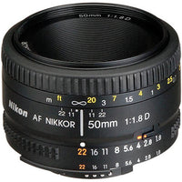Nikon 50mm f/1.8D Lens Lenses for Nikon